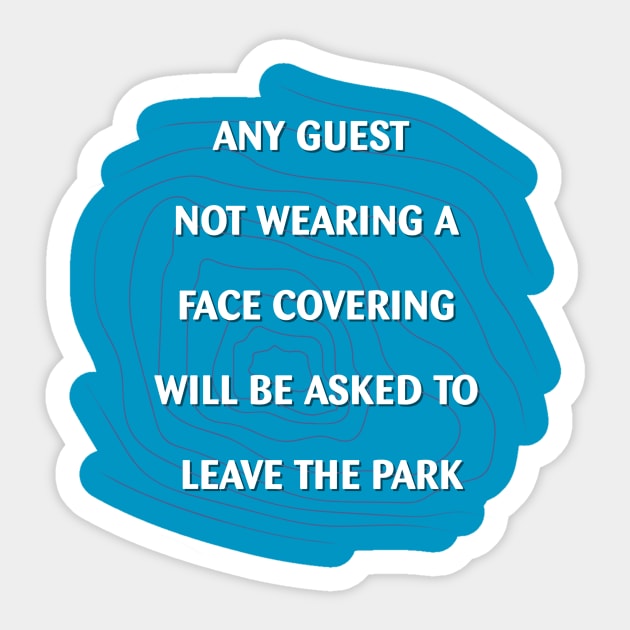 SeaWorld Mask Signage Sticker by Attractions Magazine